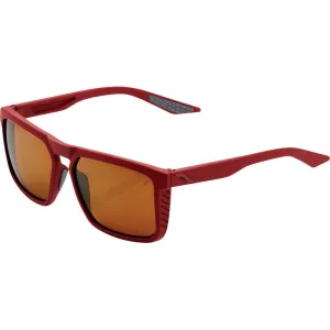 100% Renshaw Glasses - Crimson - Bronze