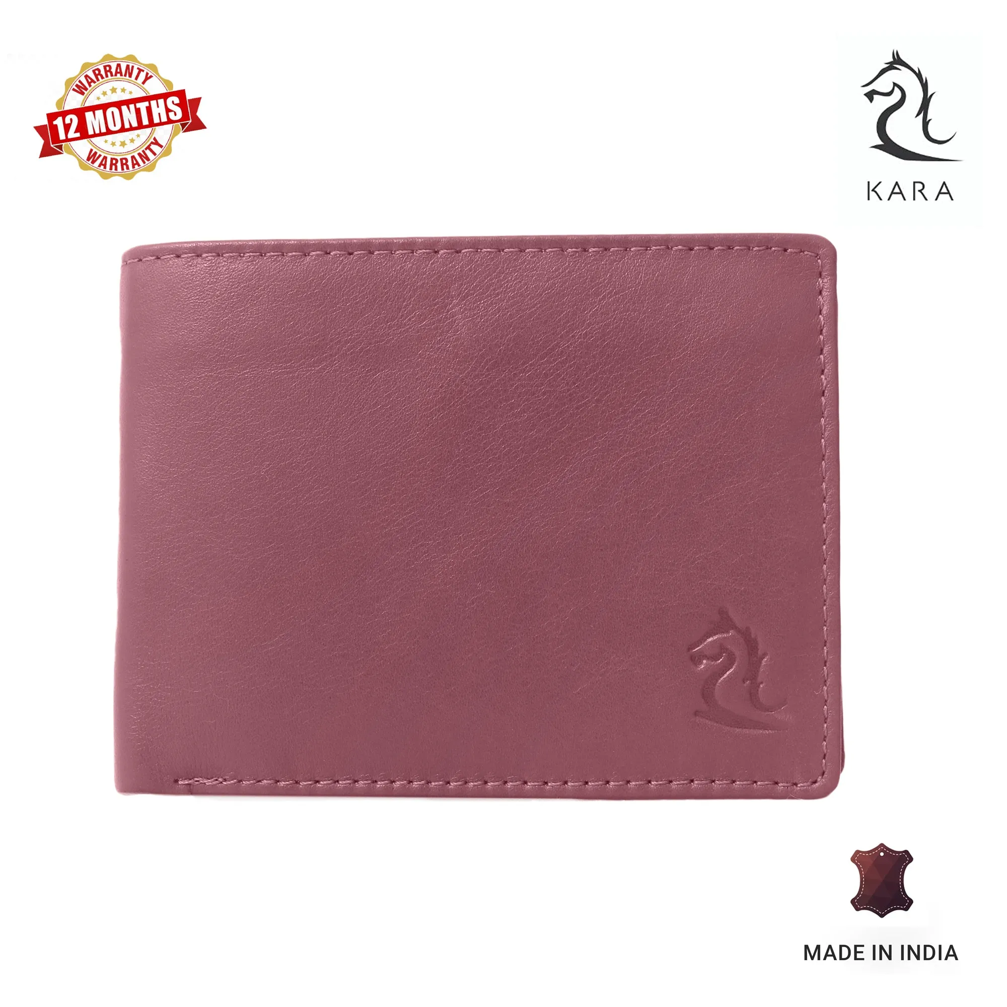 10012 Wine Bifold Wallet