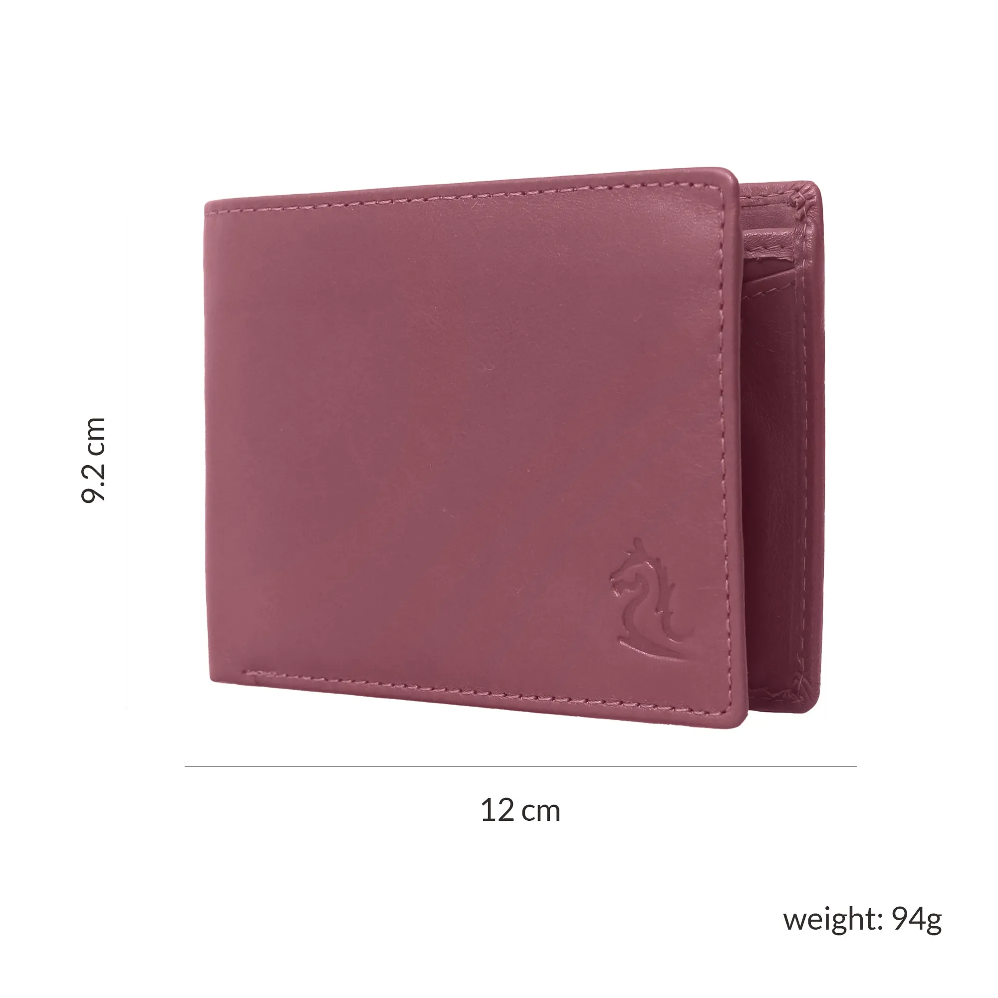 10012 Wine Bifold Wallet