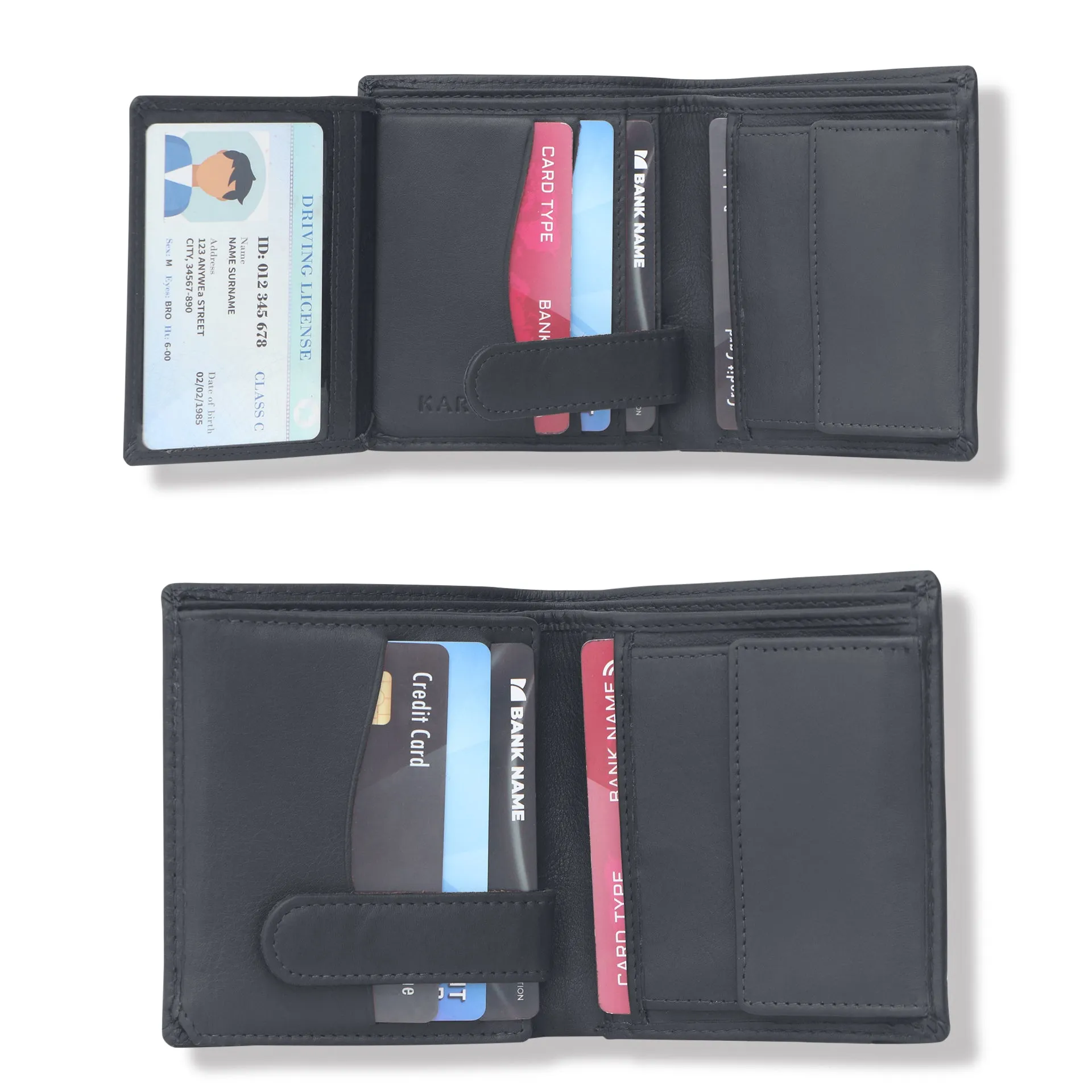 10026 Brown Bifold Wallet