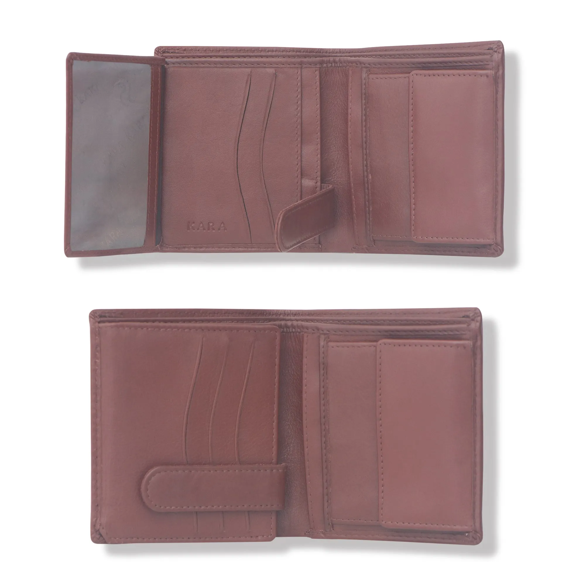 10026 Brown Bifold Wallet