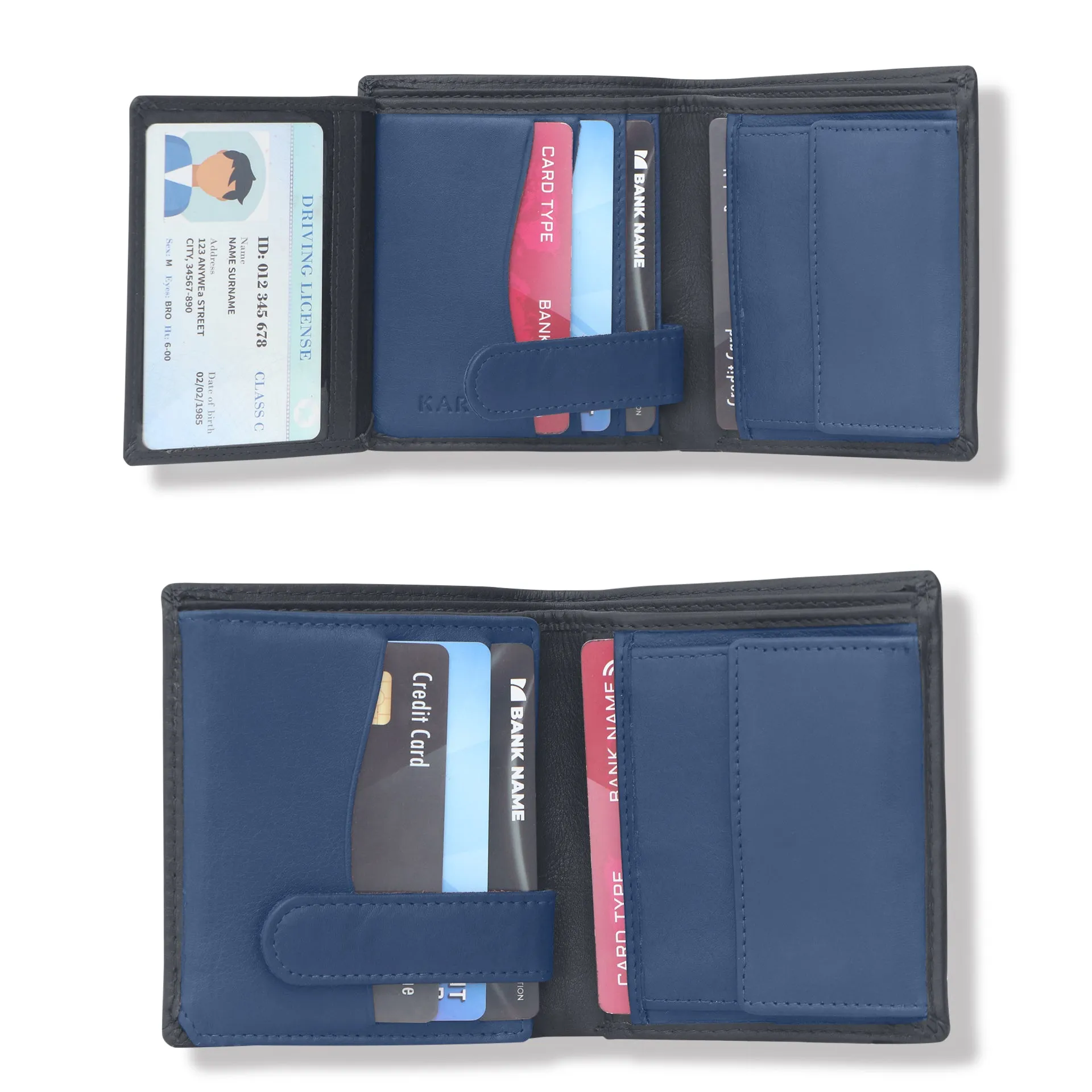 10026 Brown Bifold Wallet