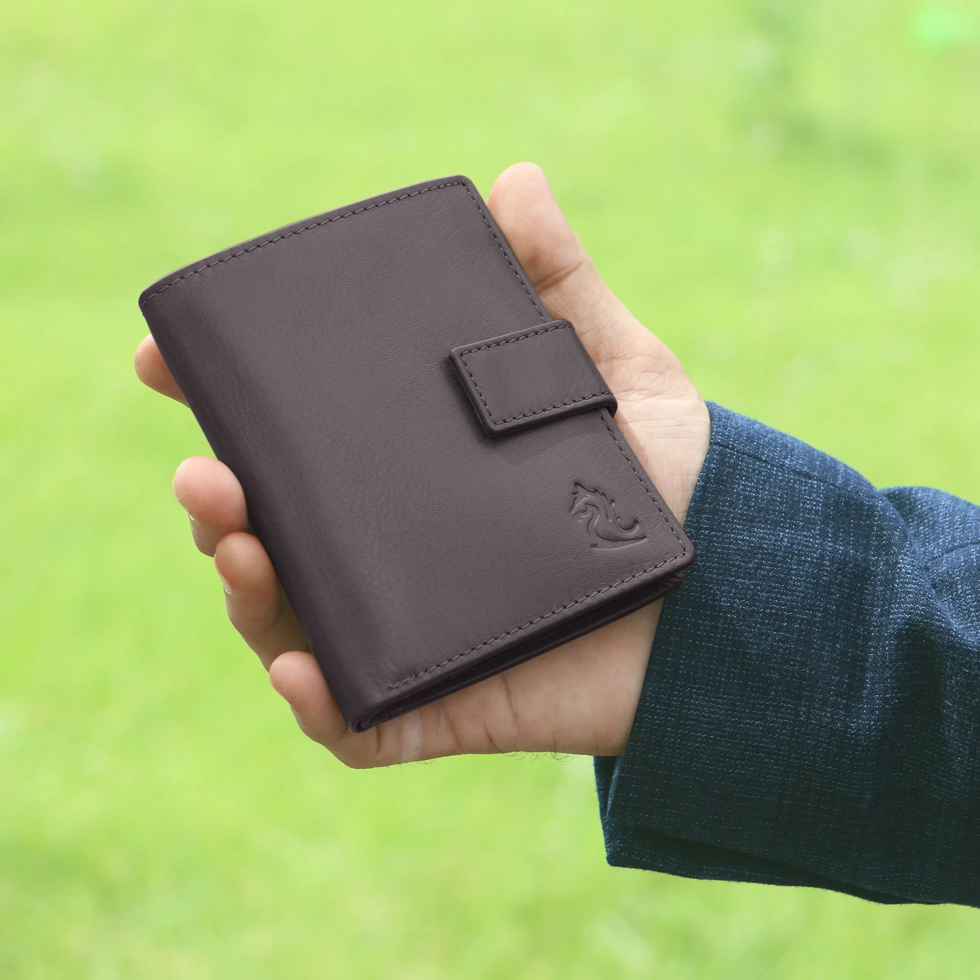 10029 Wine Leather Wallet