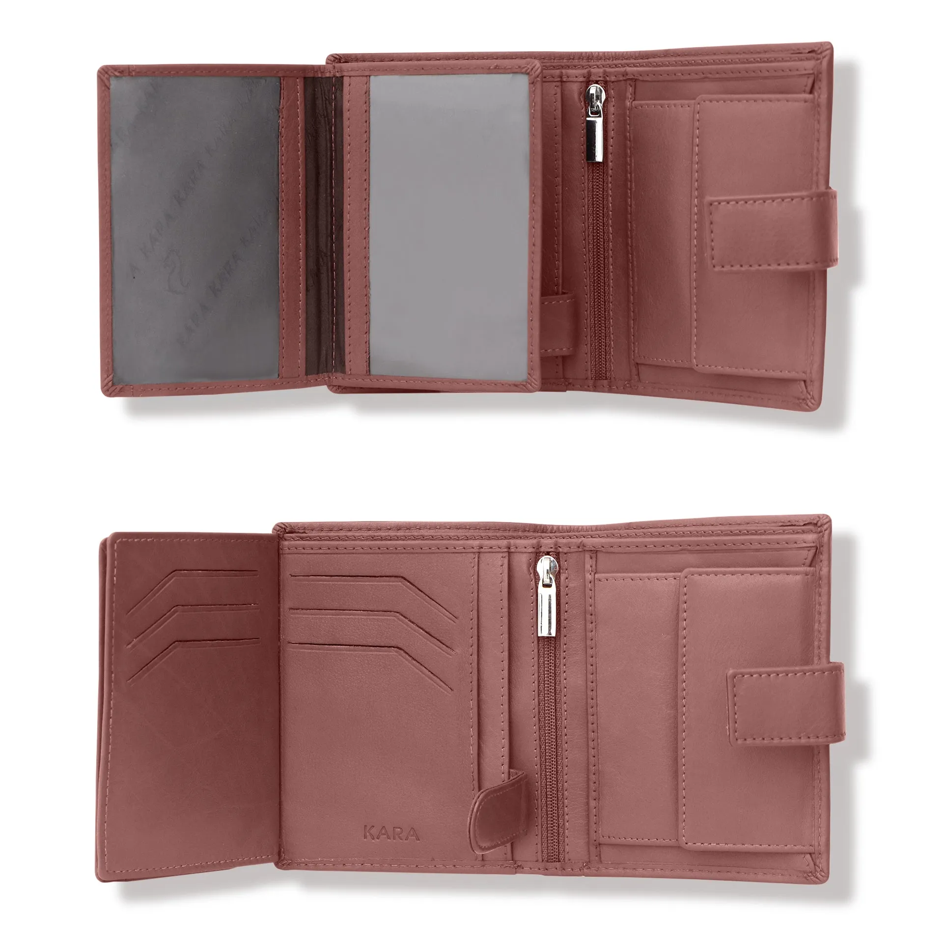 10029 Wine Leather Wallet