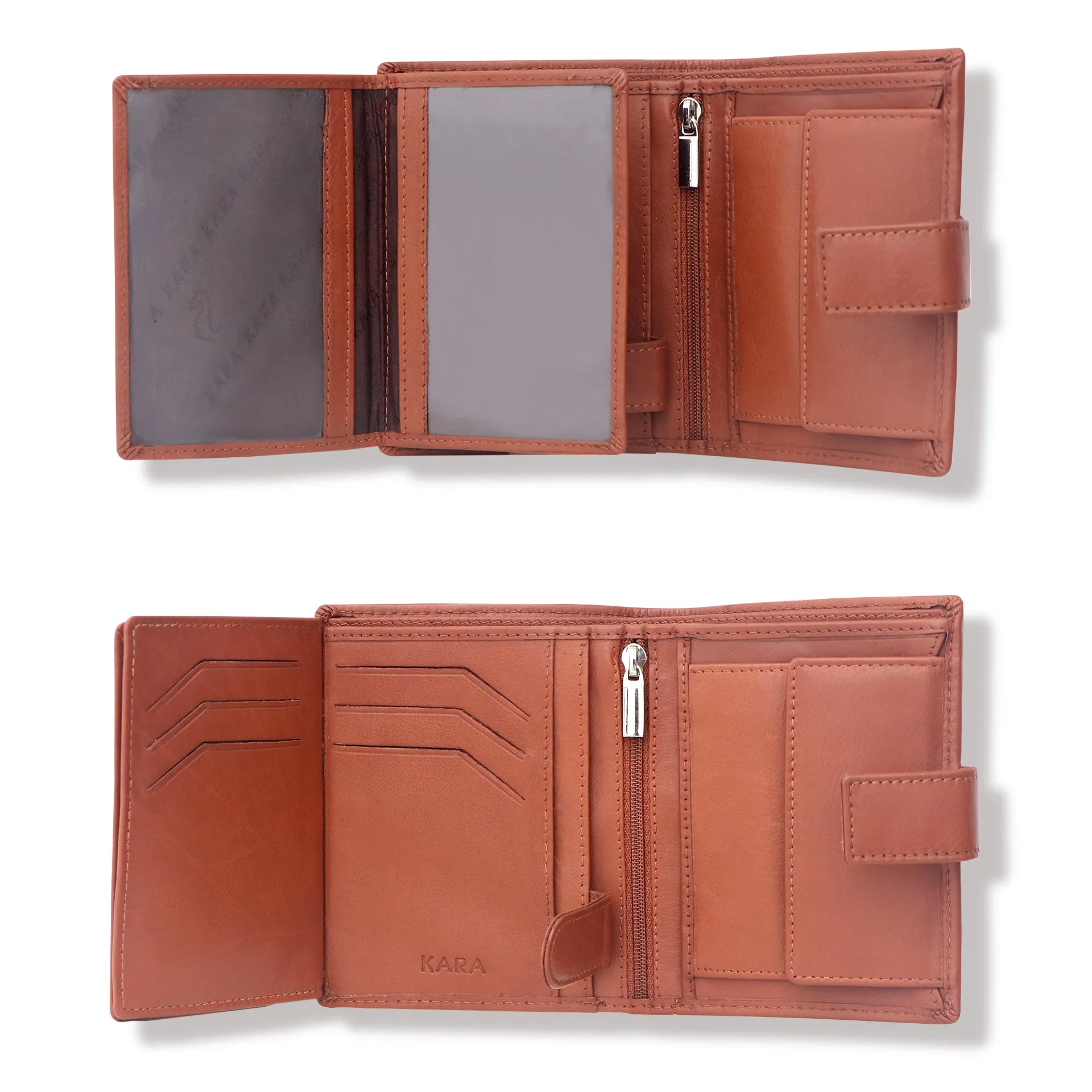 10029 Wine Leather Wallet