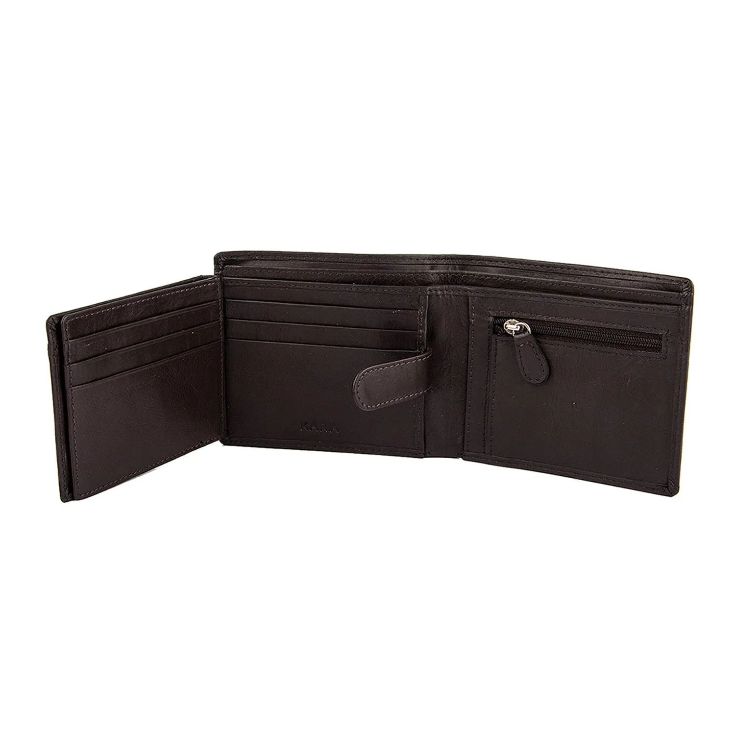 10089 Brown Bifold Wallet