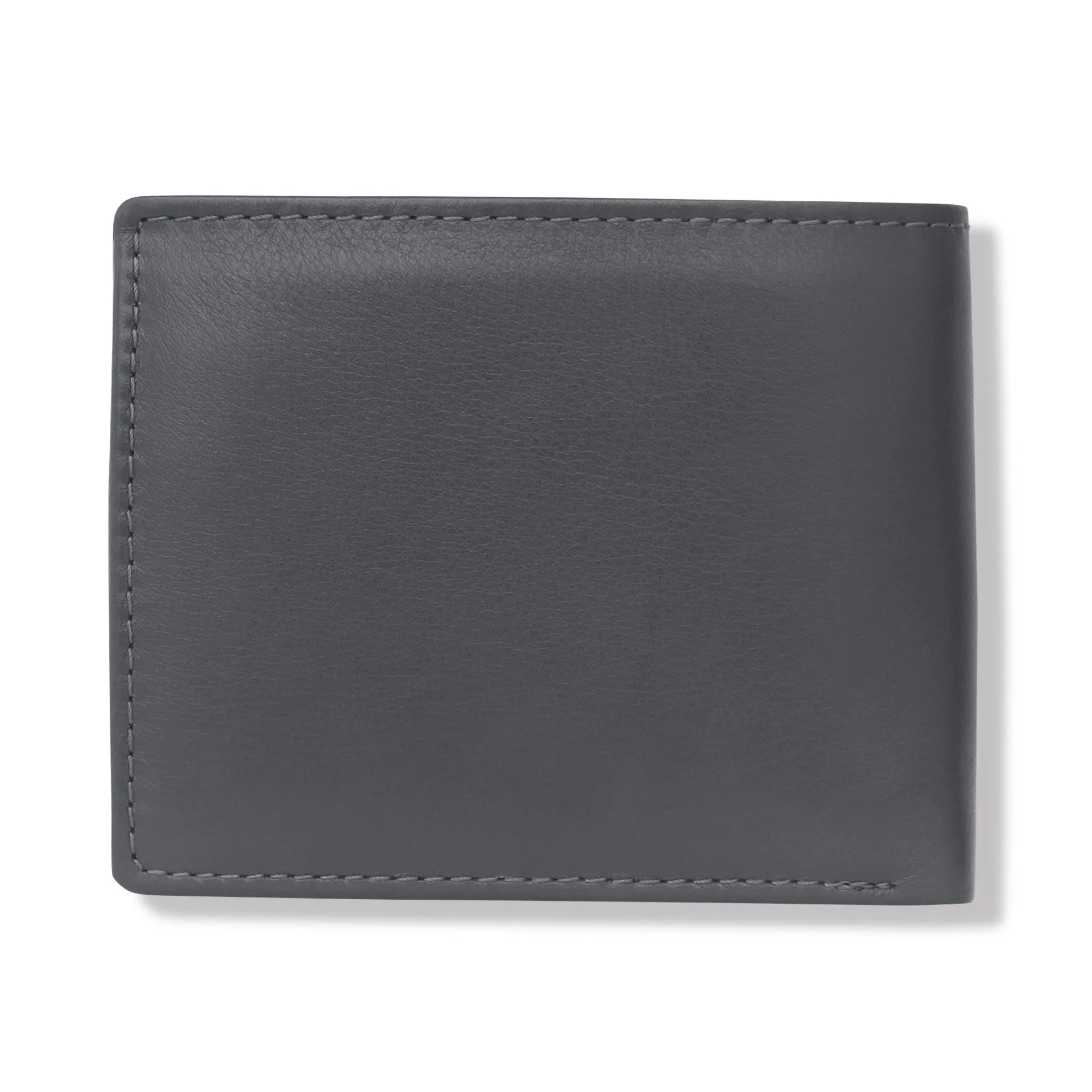 10090 Brown & Blue Bifold Wallet