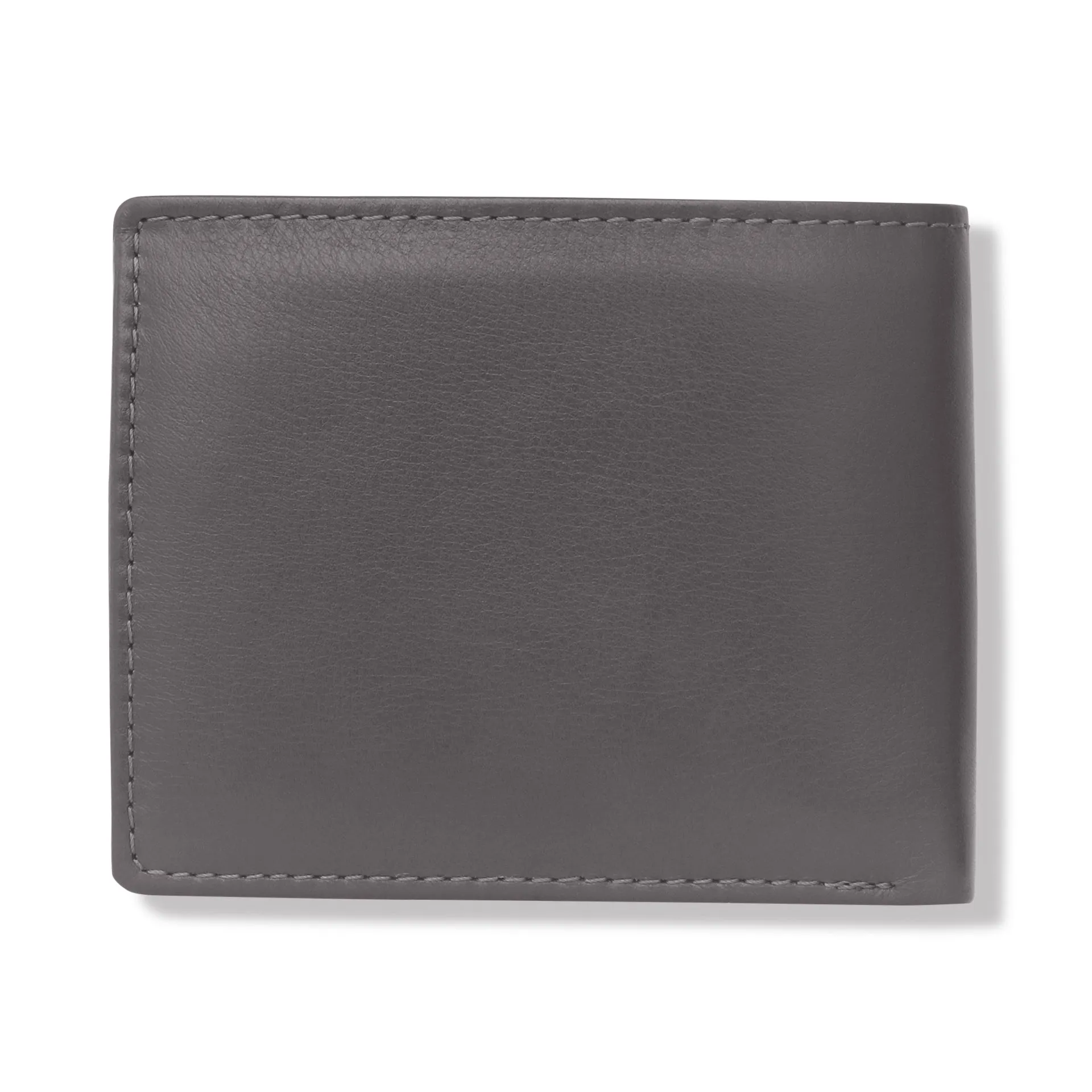 10090 Brown & Blue Bifold Wallet