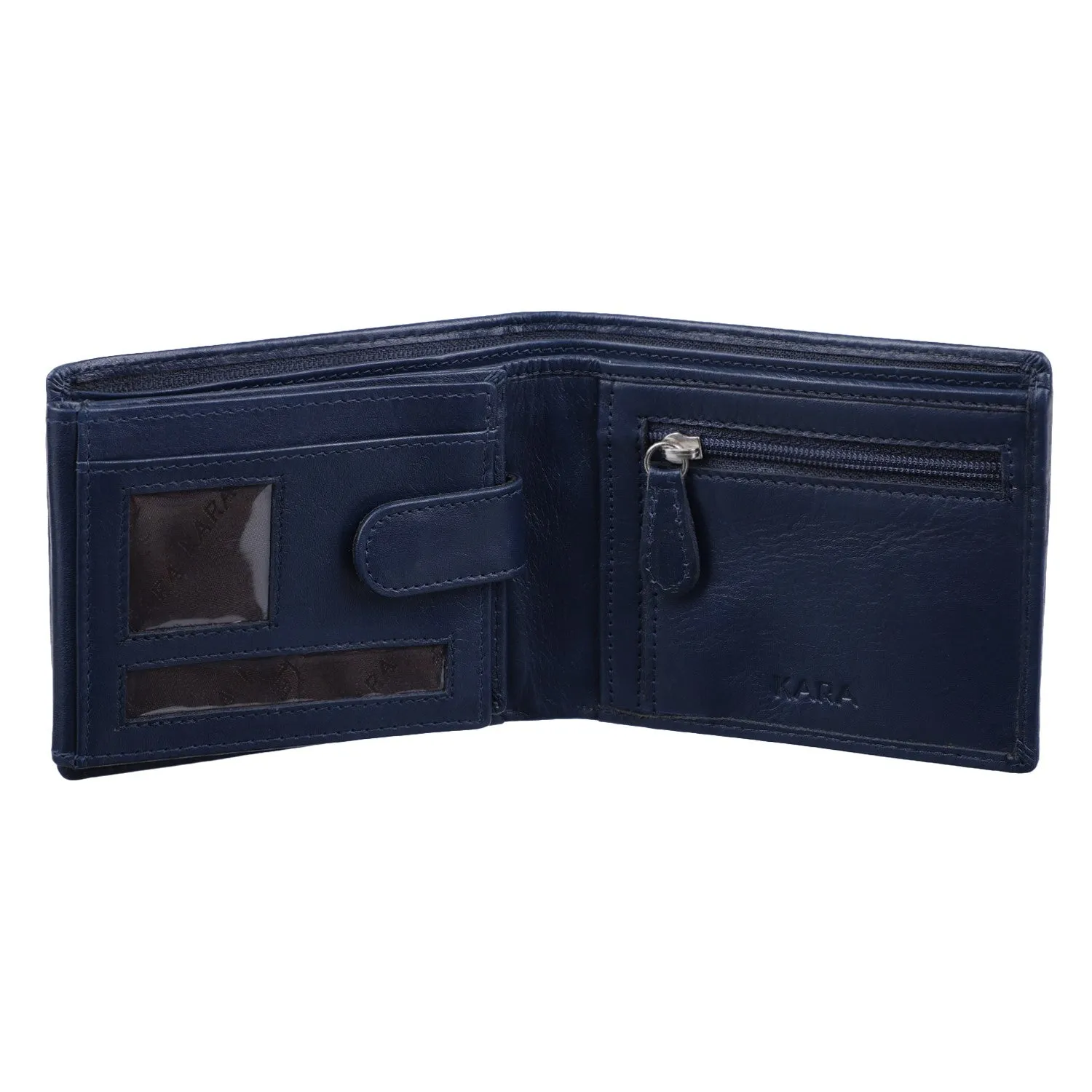 10092 Brown Leather Bifold Wallet