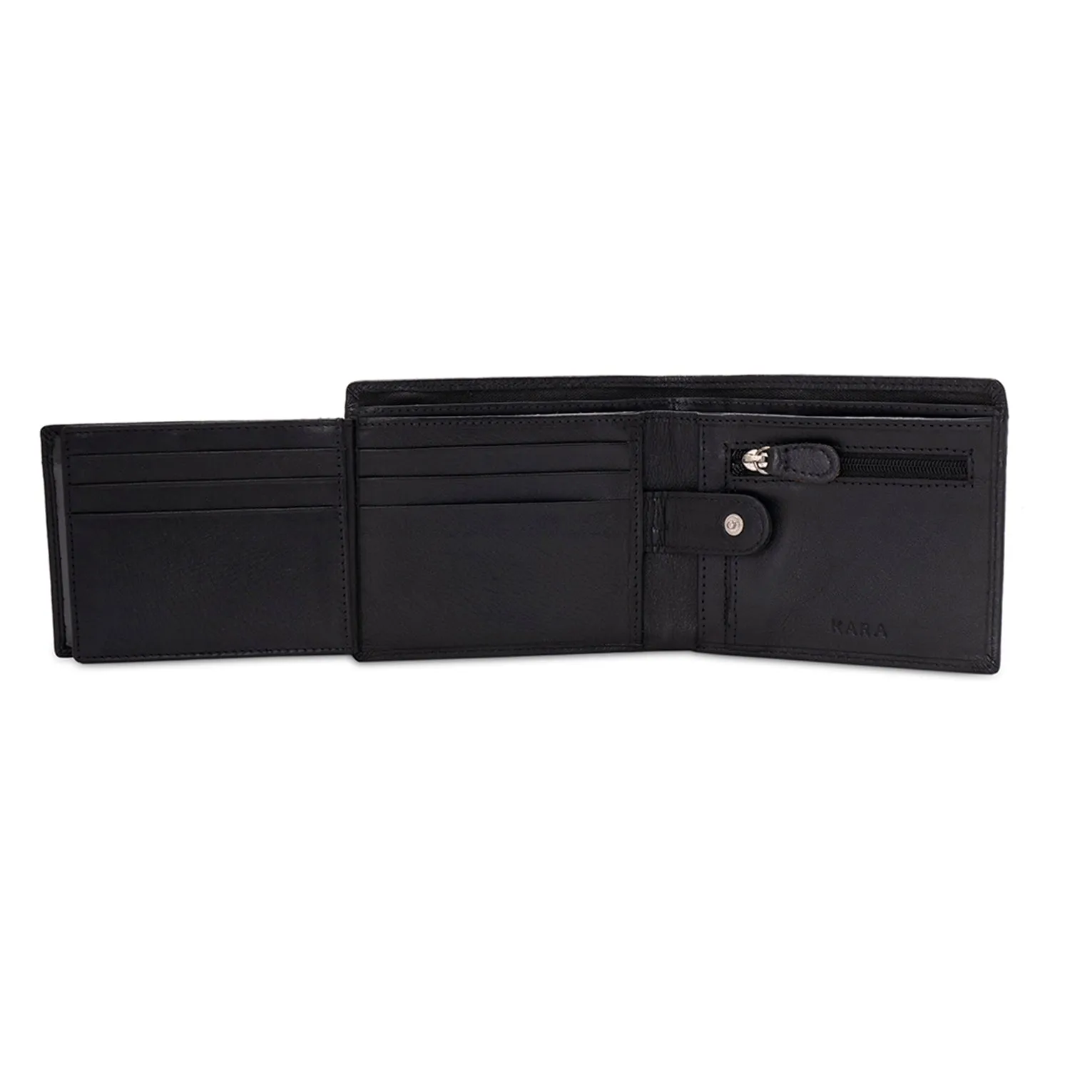 10092 Brown Leather Bifold Wallet