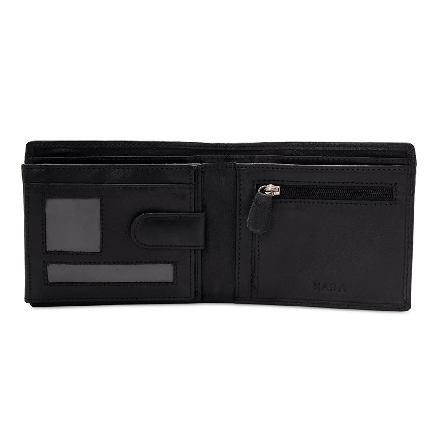 10092 Brown Leather Bifold Wallet