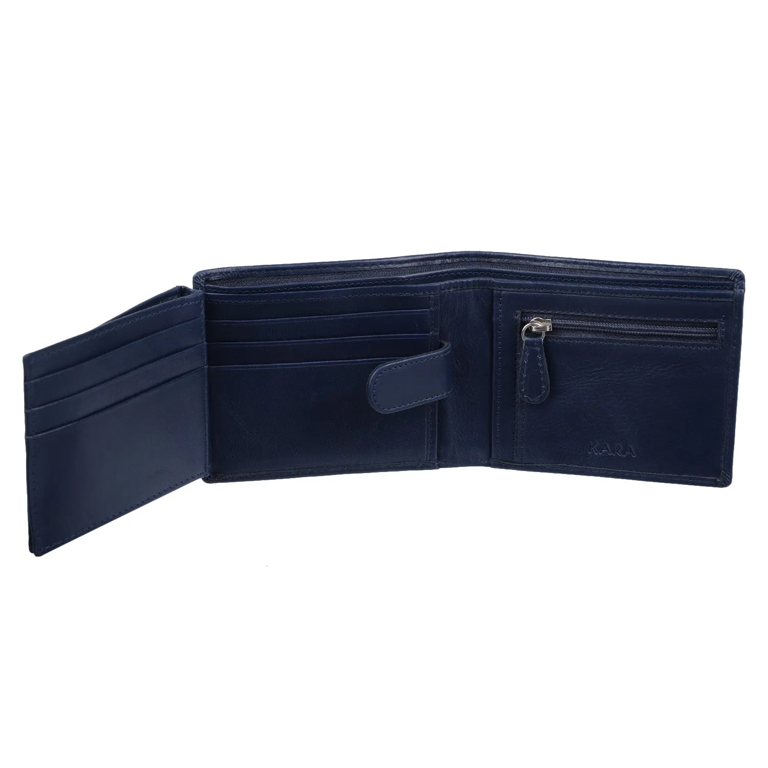 10092 Brown Leather Bifold Wallet