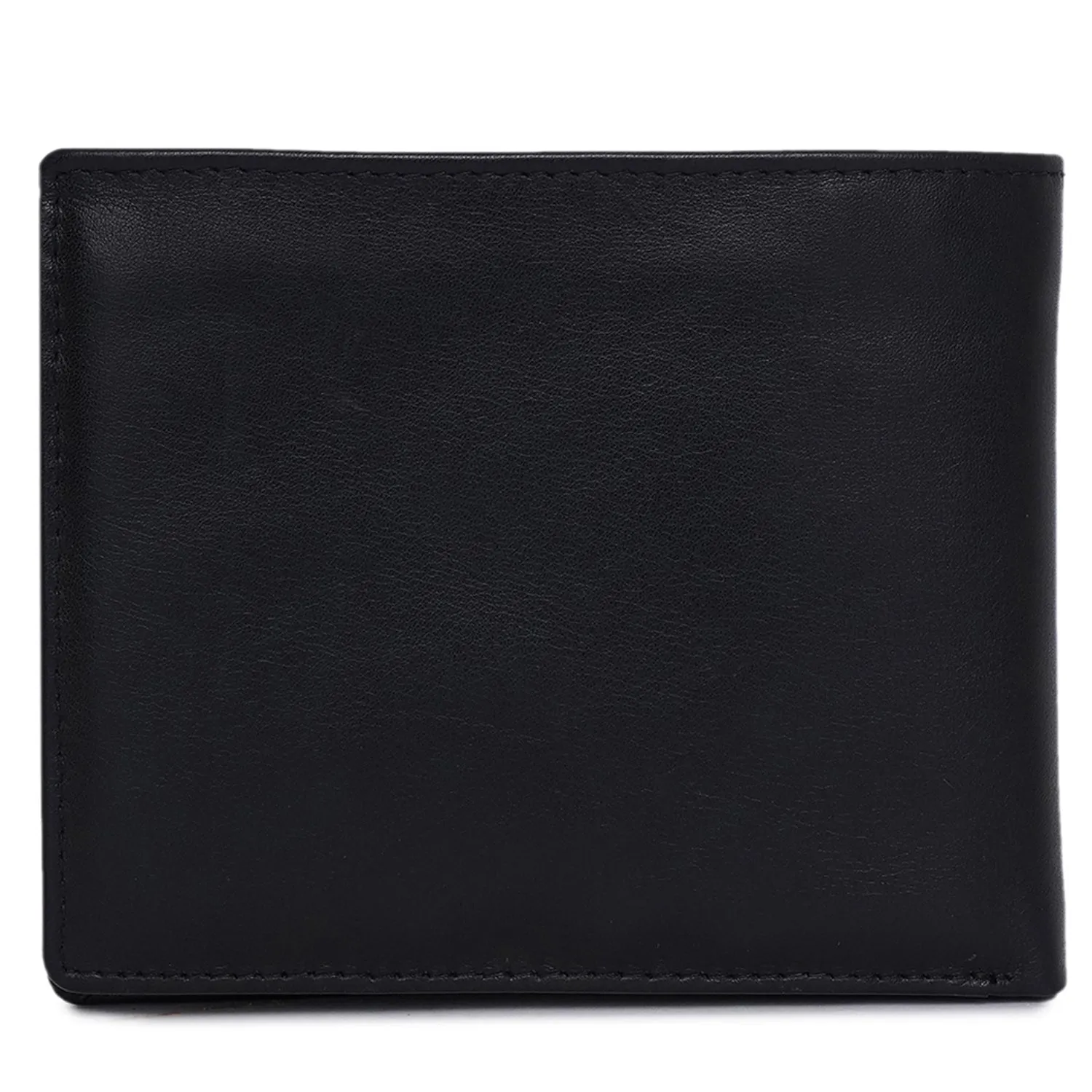 10093 Navy Leather Bifold Wallet