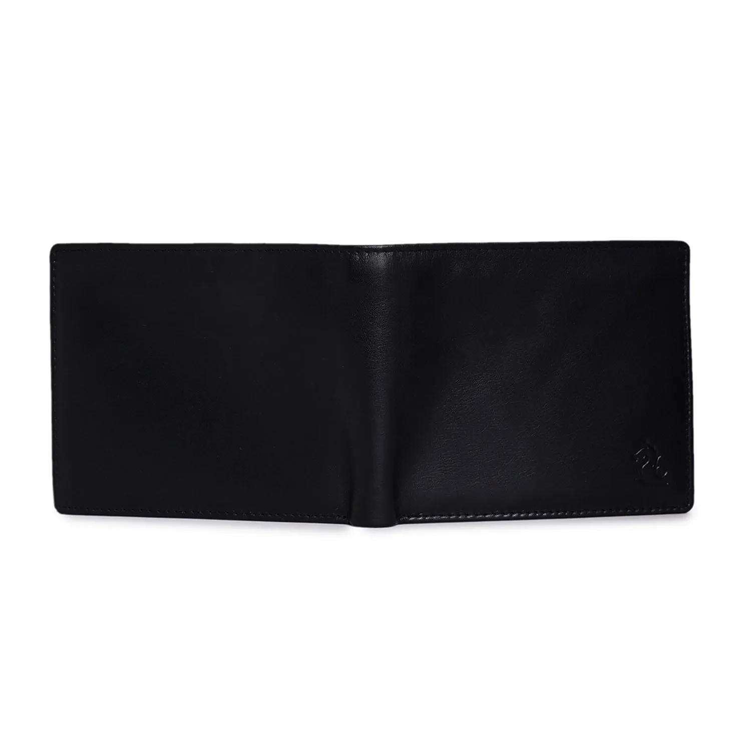 10093 Navy Leather Bifold Wallet