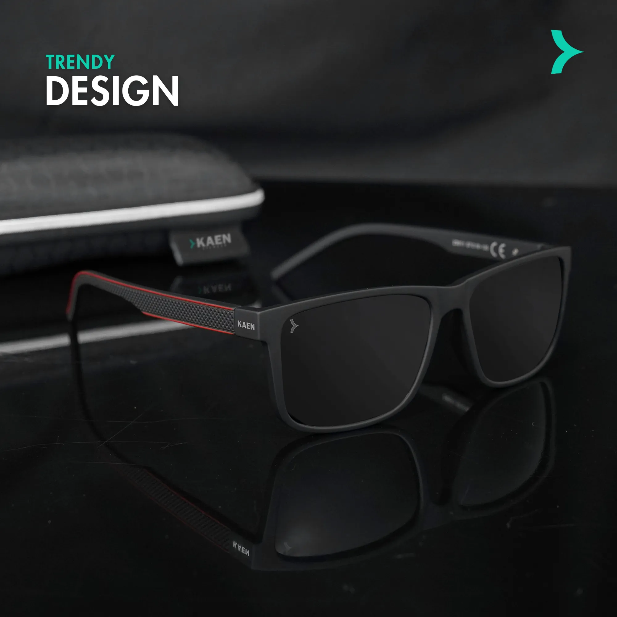 Axel Black Power Sunglasses