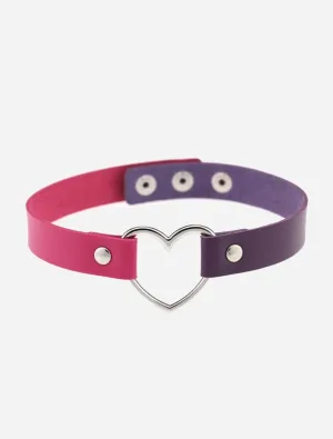 Berry Fun Two Tone Choker Necklace