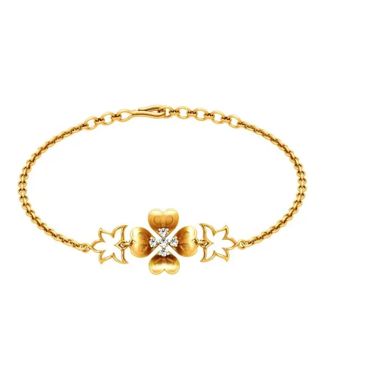 Blossoming Beauty Gold Bracelet