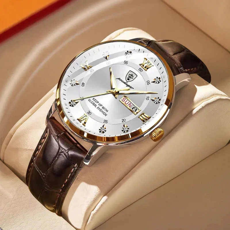 Business-Mode Quartz Waterproof Men's Watch