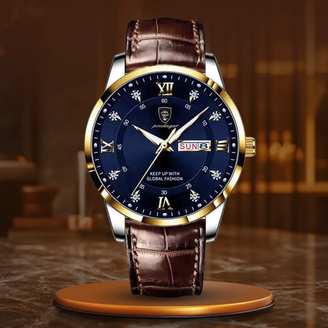 Business-Mode Quartz Waterproof Men's Watch