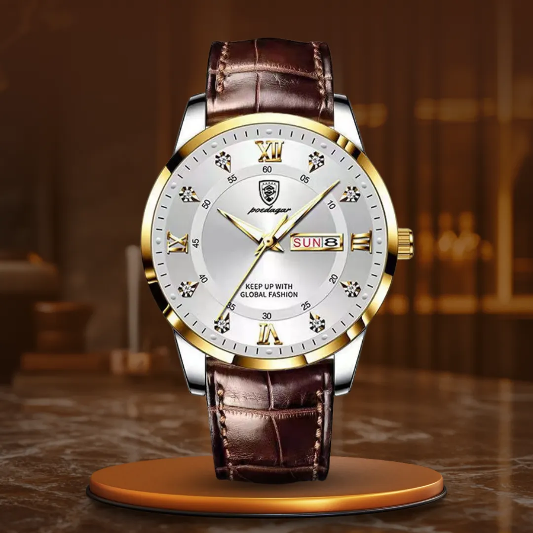 Business-Mode Quartz Waterproof Men's Watch