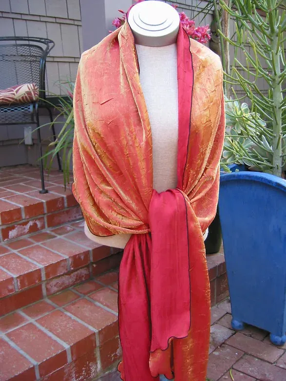 CARON MILLER Shimmer Wrap