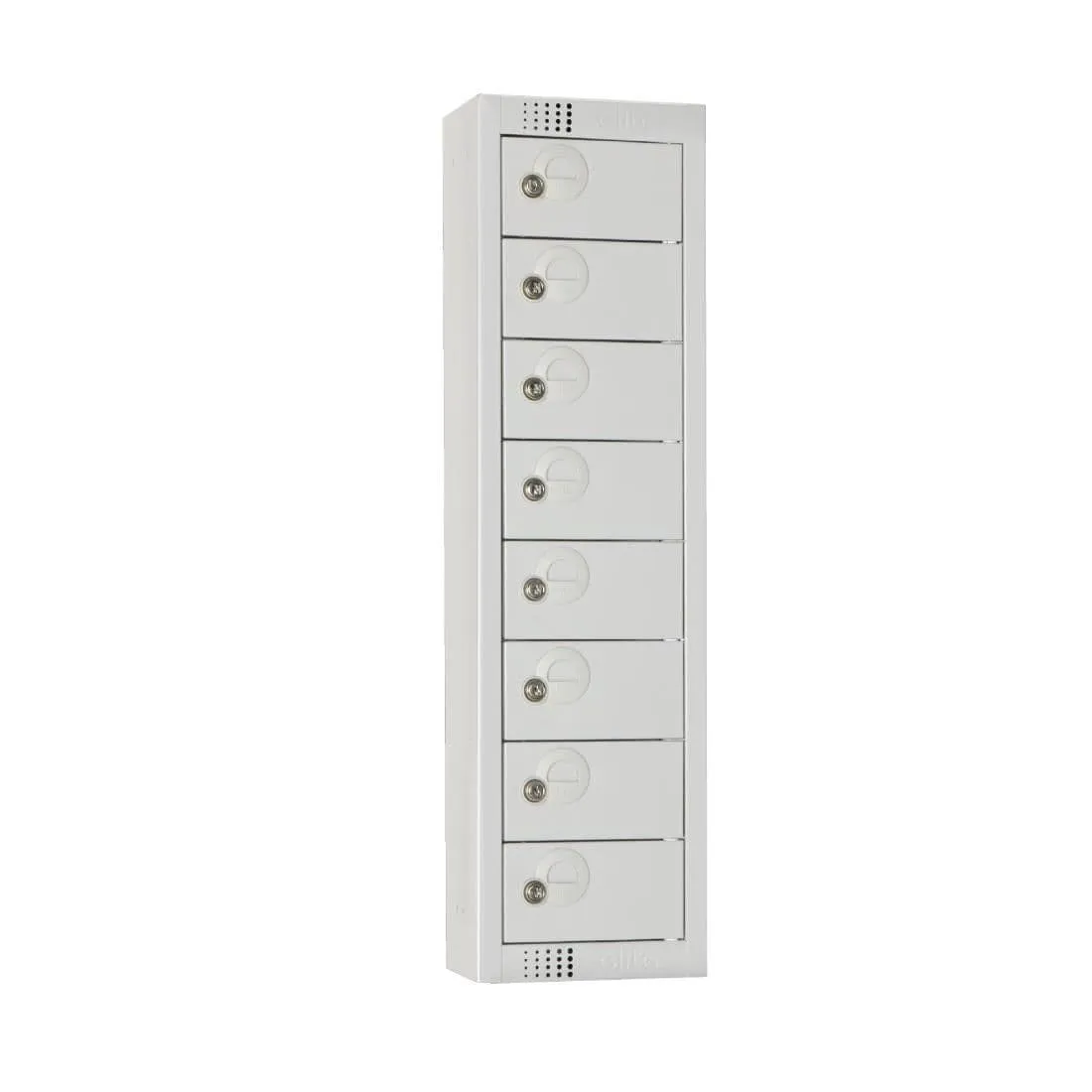CF754-CF Elite Personal Effects Locker 8 Door Grey Camlock