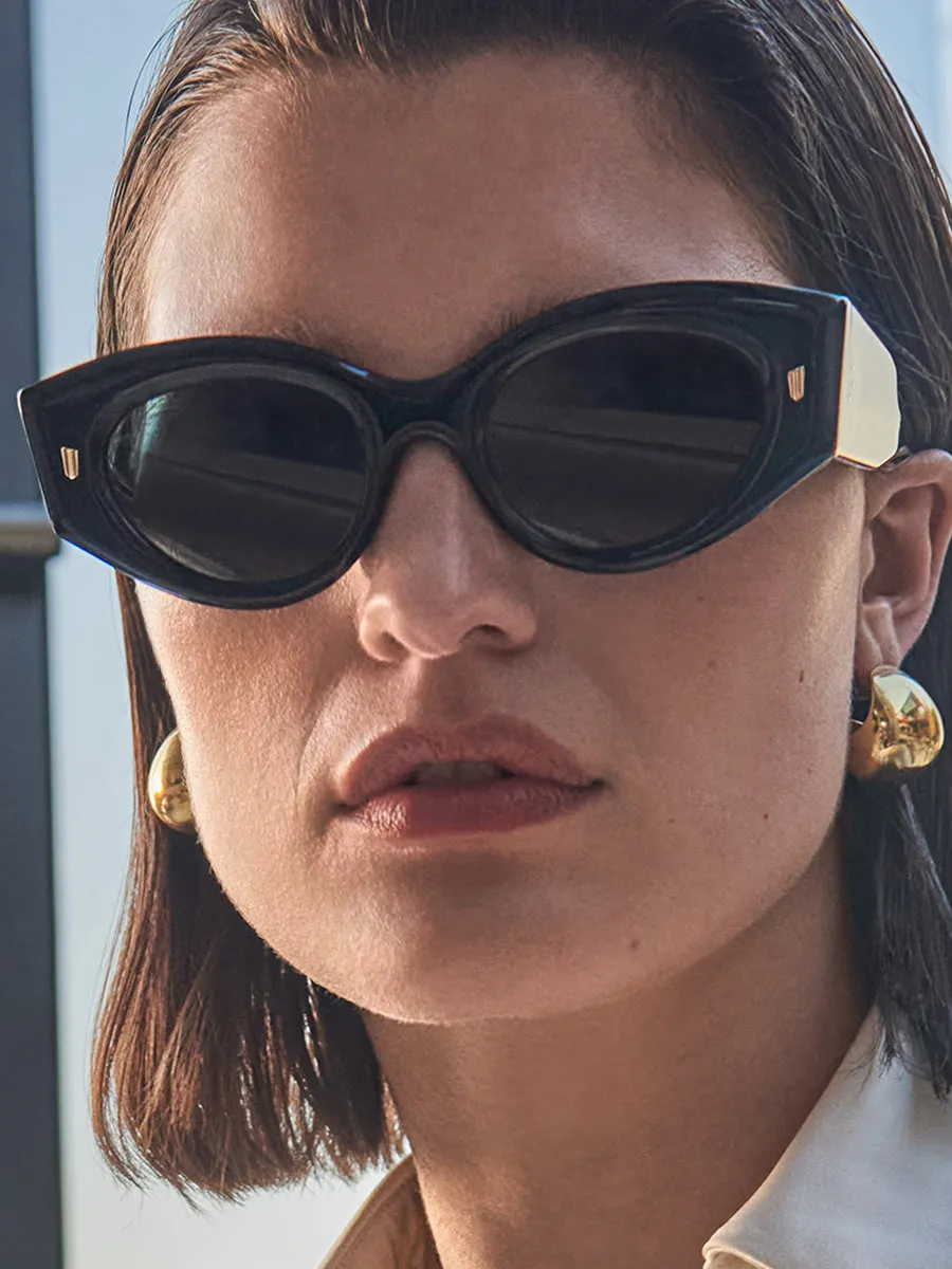 CGSN 9317 01 Black on Crystal sunglasses