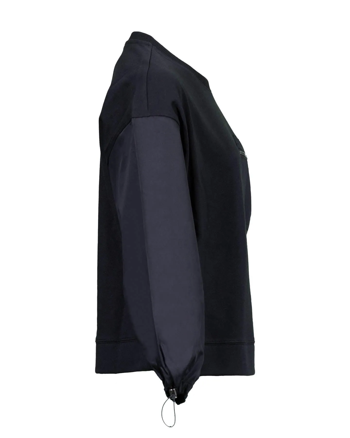 Contrast Detail Sweatshirt
