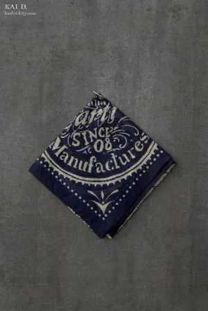 Cotton Bandana - Navy