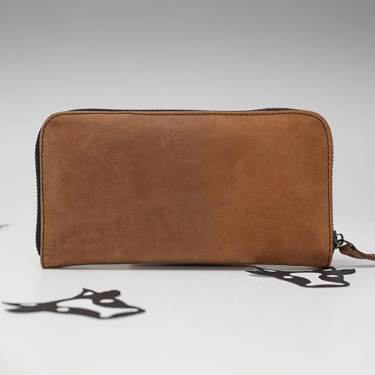 Crazy Horse Leather Wallet
