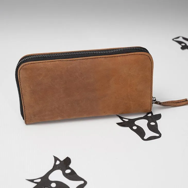 Crazy Horse Leather Wallet