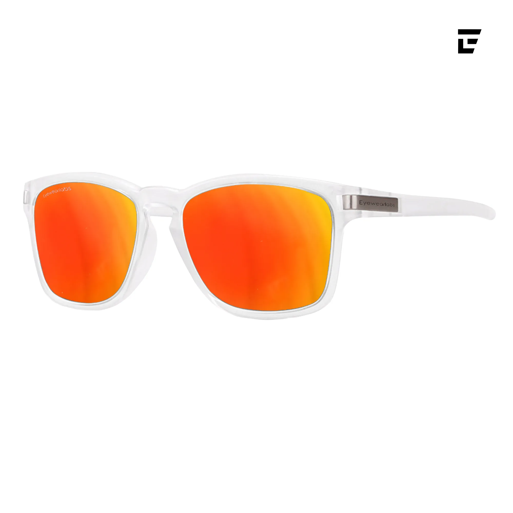 Crystal Orange Mirror  Power Sunglasses
