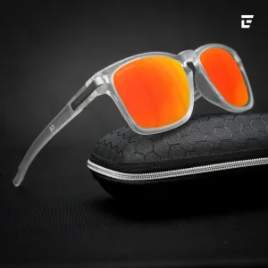 Crystal Orange Mirror  Power Sunglasses