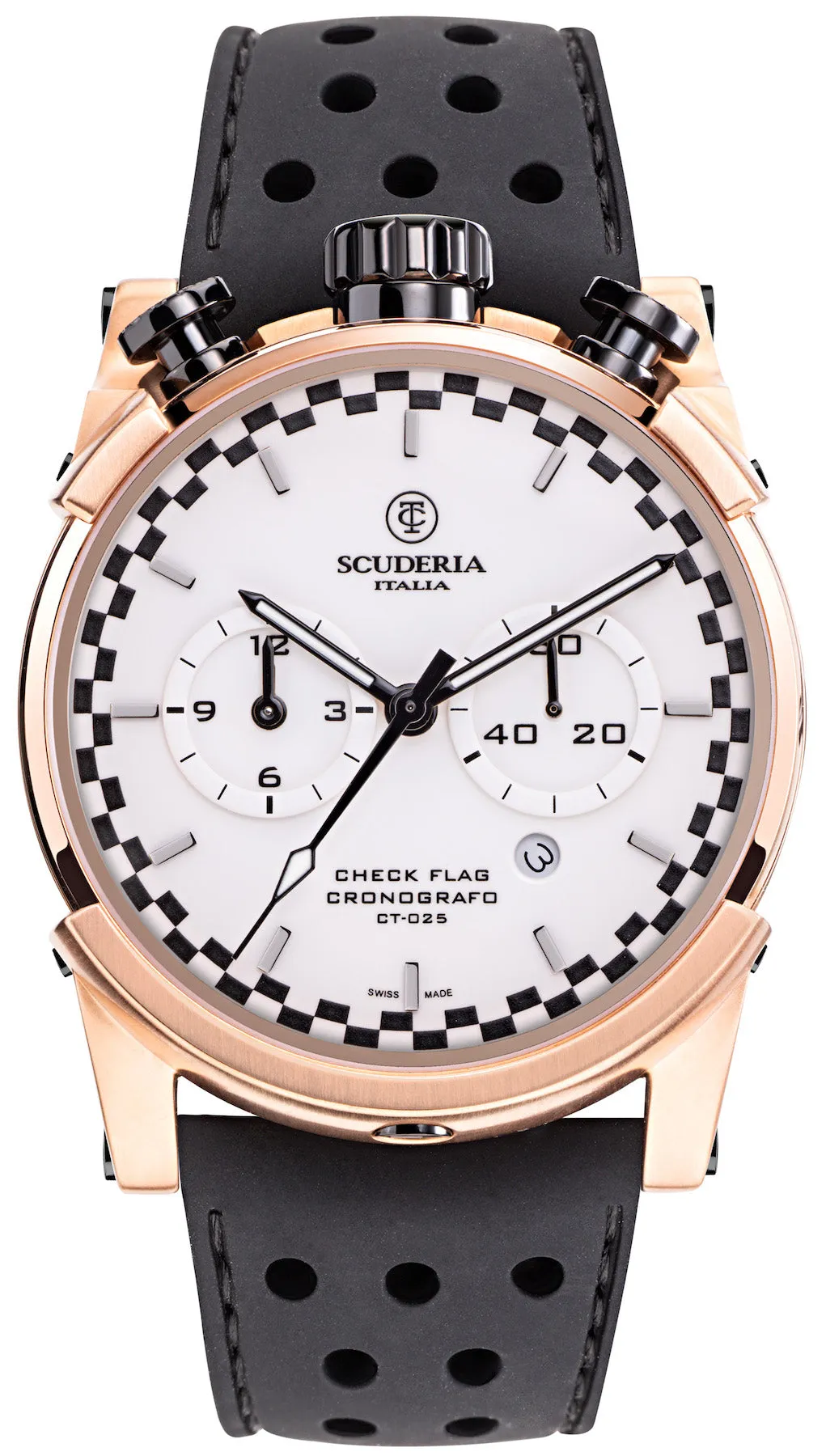 CTS Watch Bullet Head Check Flag