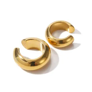 Cuffs - sett med to ringer - gull