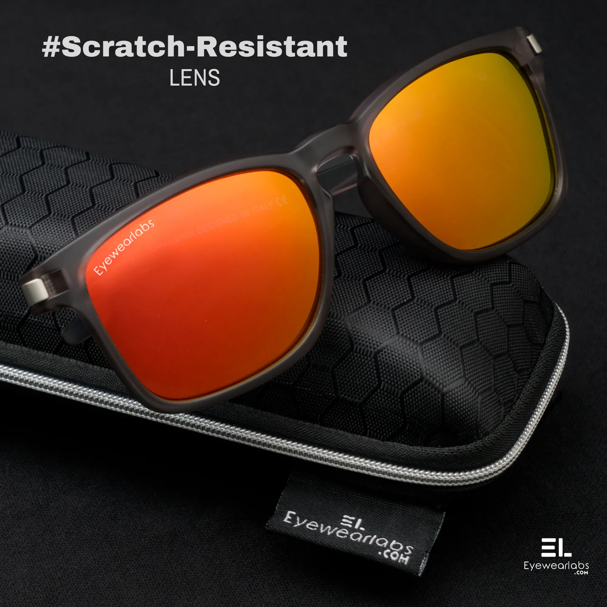 Cypher Orange Mirror Power Sunglasses