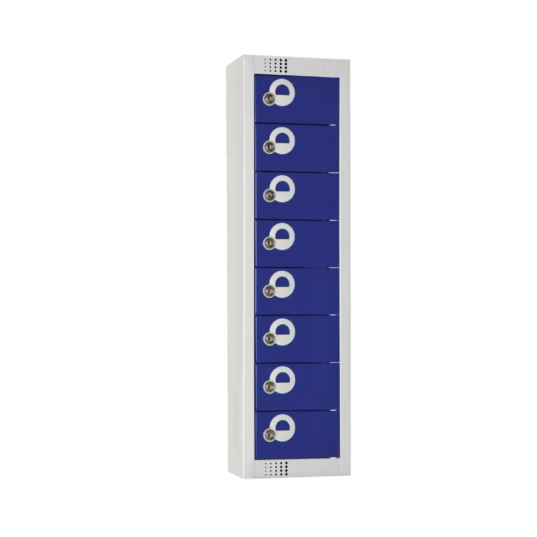 Elite Personal Effects Locker 8 Door Blue Camlock