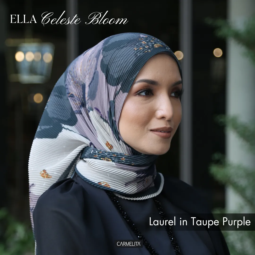 ELLA CHIFFON PRINTED [CELESTE BLOOM]