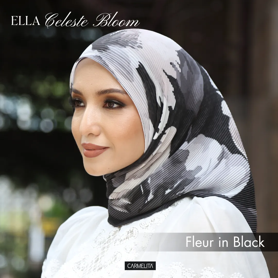 ELLA CHIFFON PRINTED [CELESTE BLOOM]
