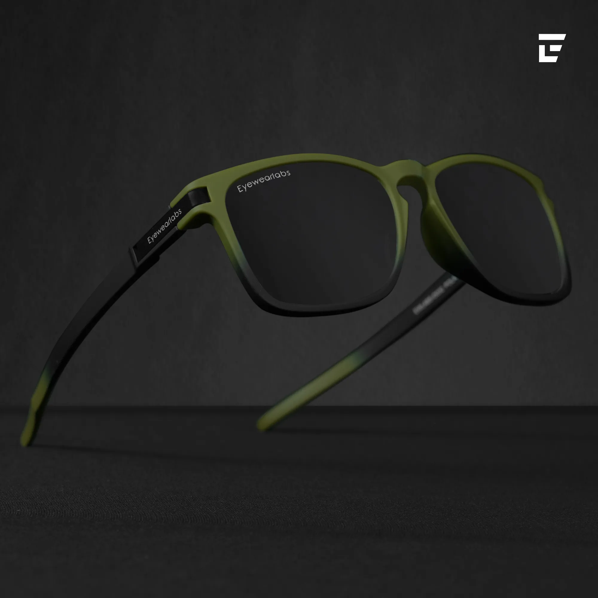 Enfield Black Power Sunglasses