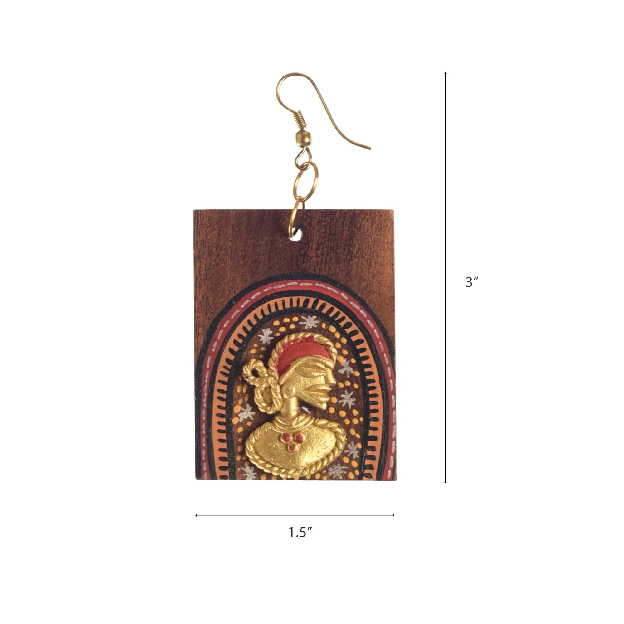 Forest Queen Handcrafted Earrings