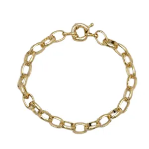 Gold Plated Link Bracelet 4