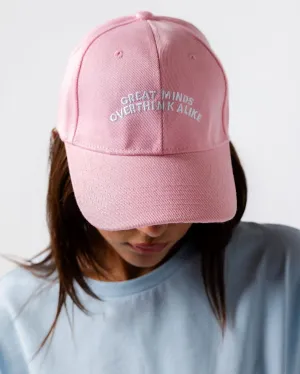 Great Minds Overthink Alike Cap