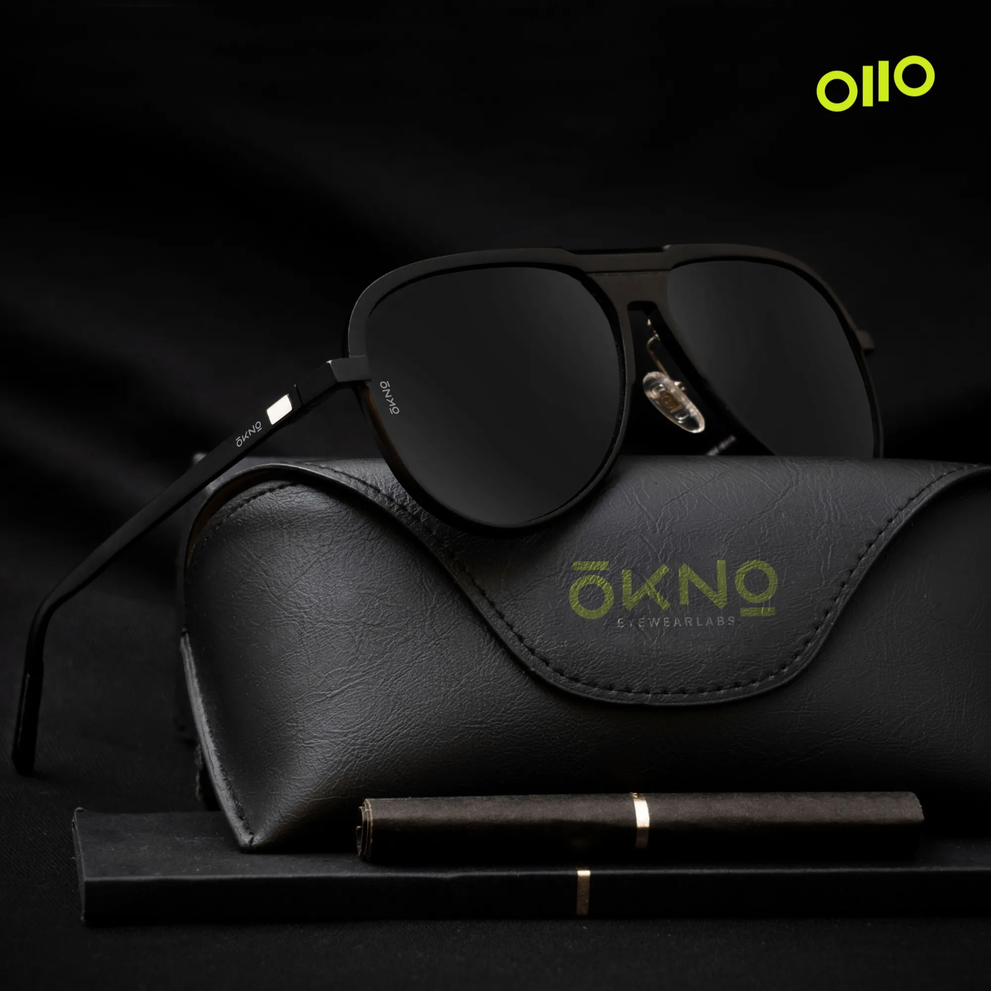 Guztag Black Eyewearlabs Power Sunglasses