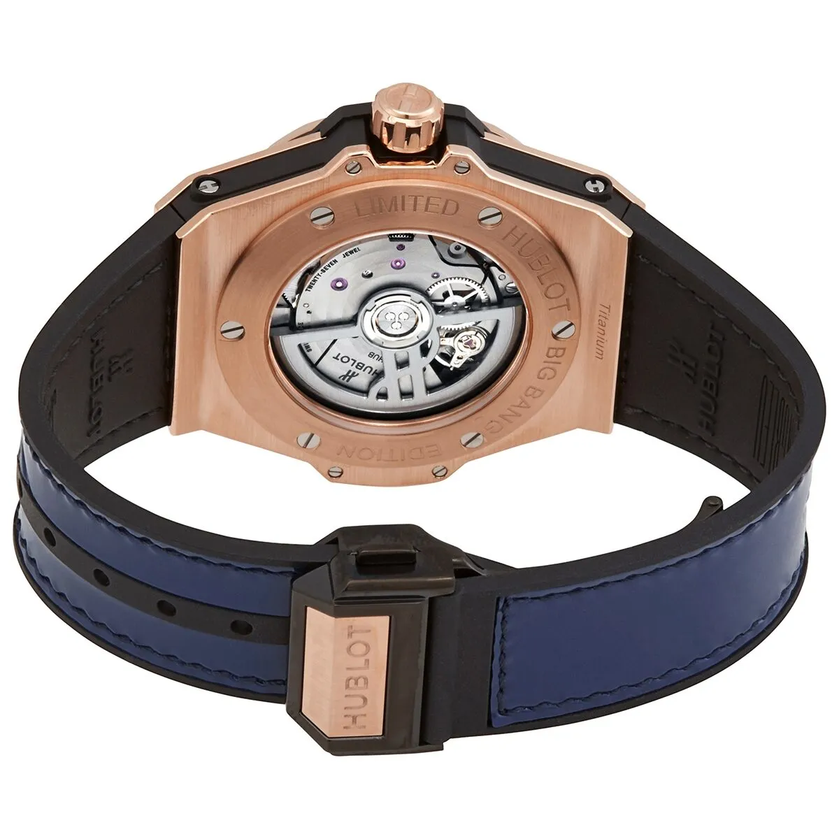 Hublot Big Bang Sang Bleu Blue Dial Ladies Watch 465.OS.7189.VR.1204.MXM19