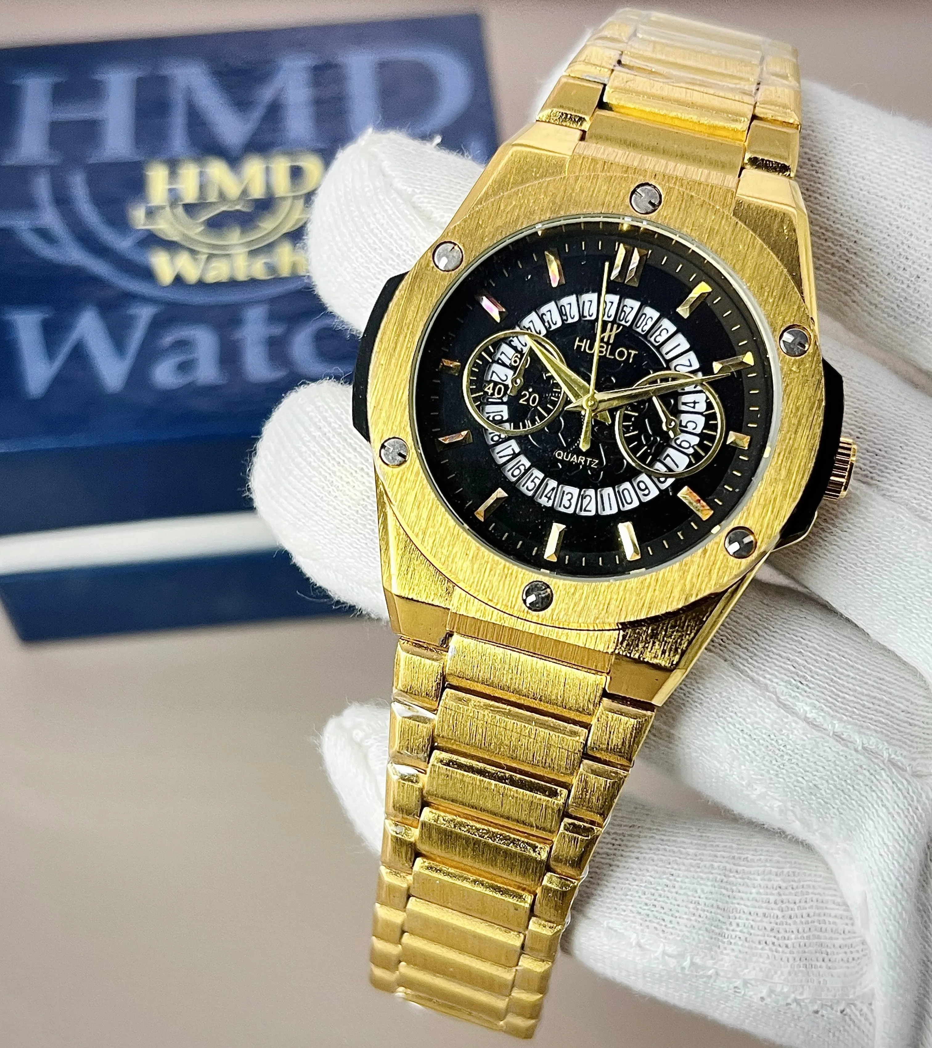 Hublot Men’s Watch - Classic Design, Fine Quality, & 5 Stylish Colors