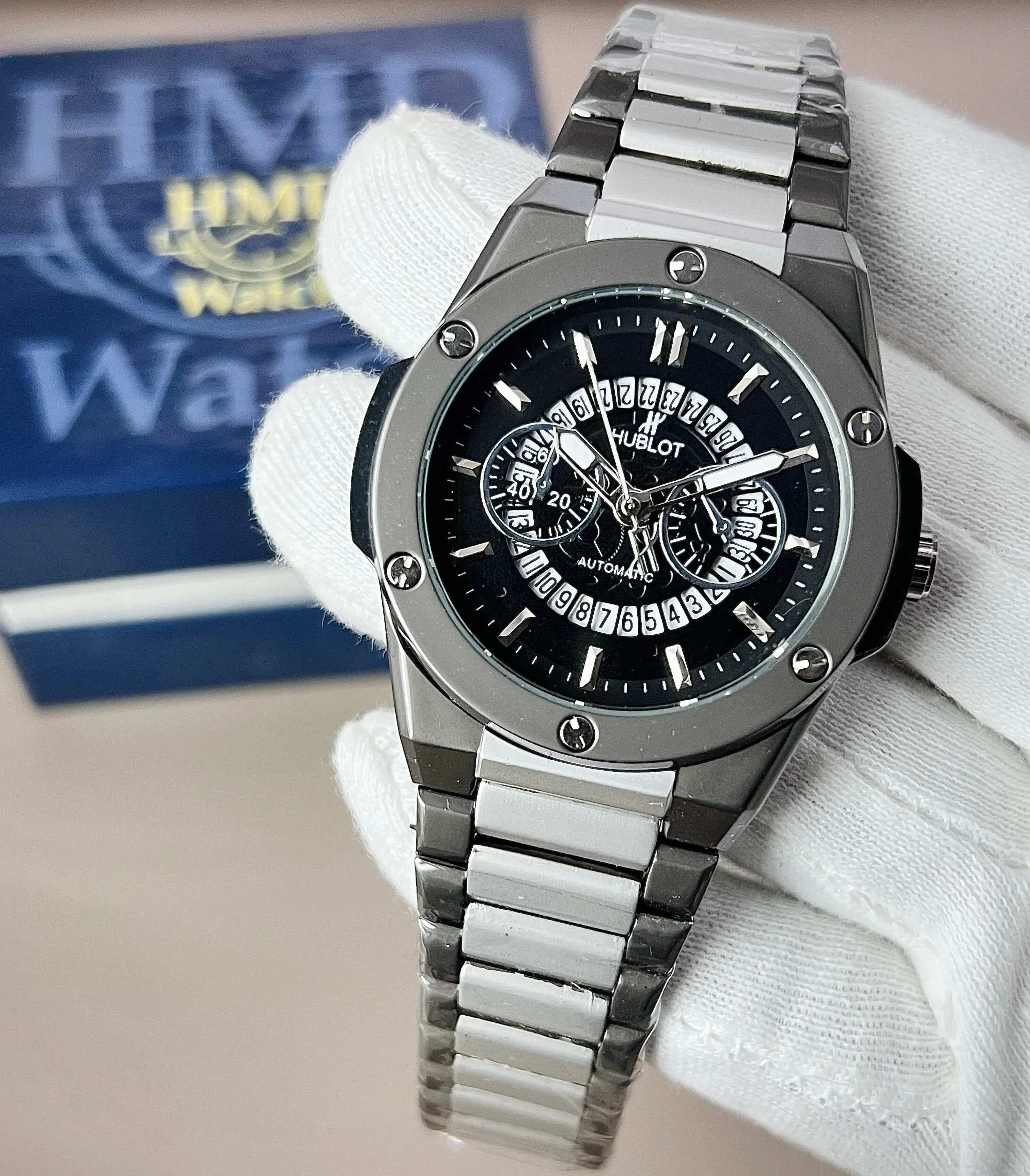 Hublot Men’s Watch - Classic Design, Fine Quality, & 5 Stylish Colors