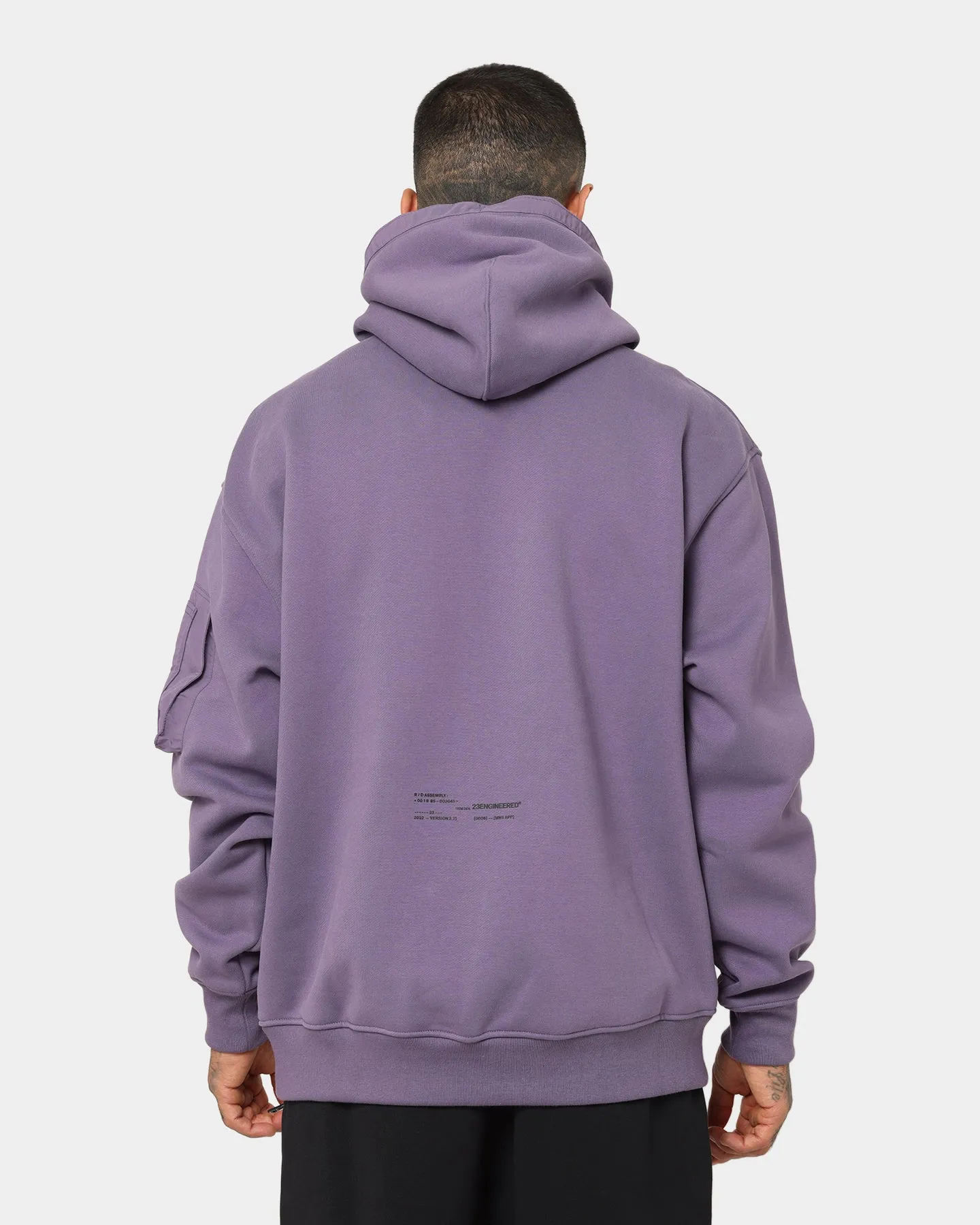 Jordan 23 Engineered Statement Fleece Pullover Hoodie Canyon Purple/Black