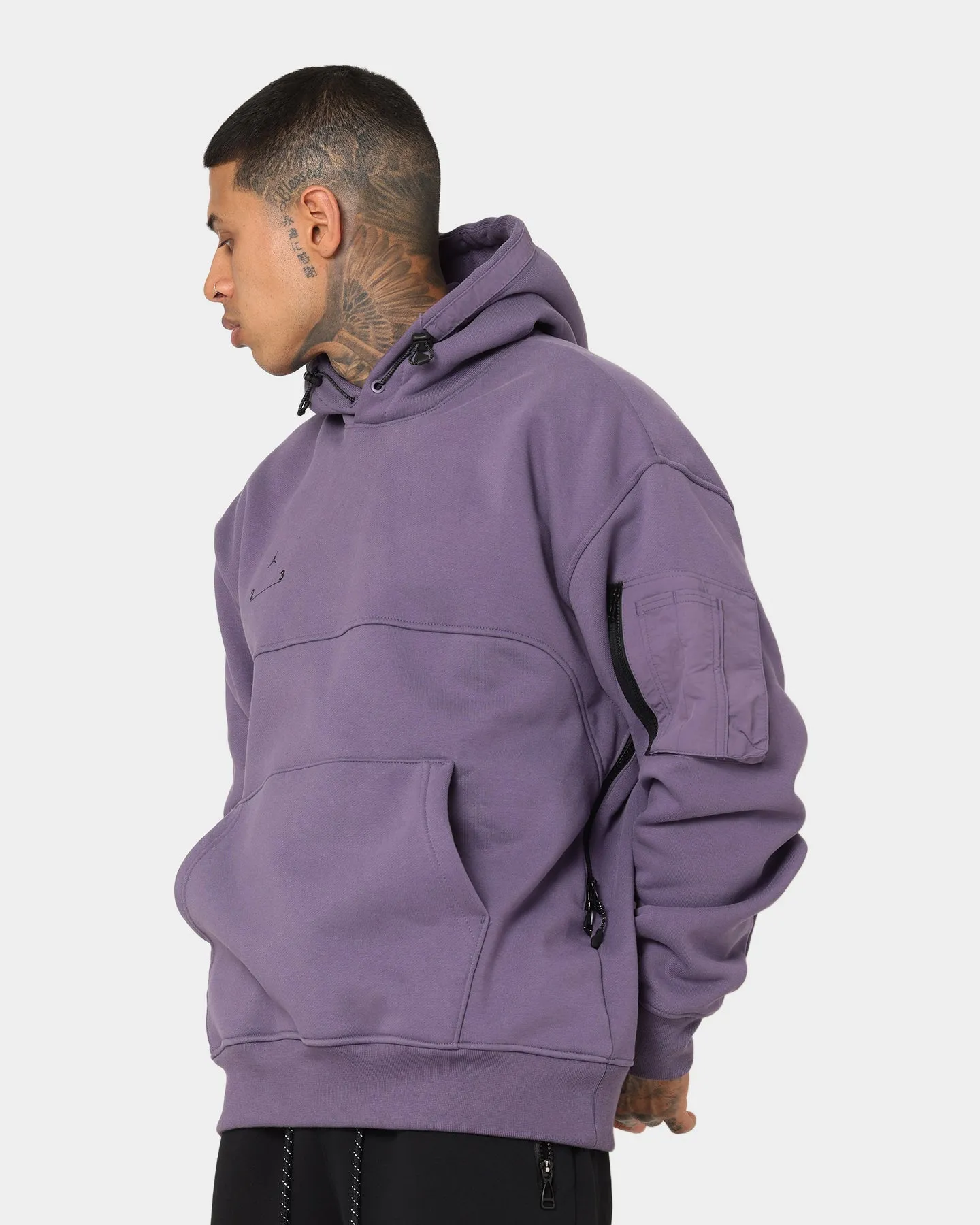 Jordan 23 Engineered Statement Fleece Pullover Hoodie Canyon Purple/Black