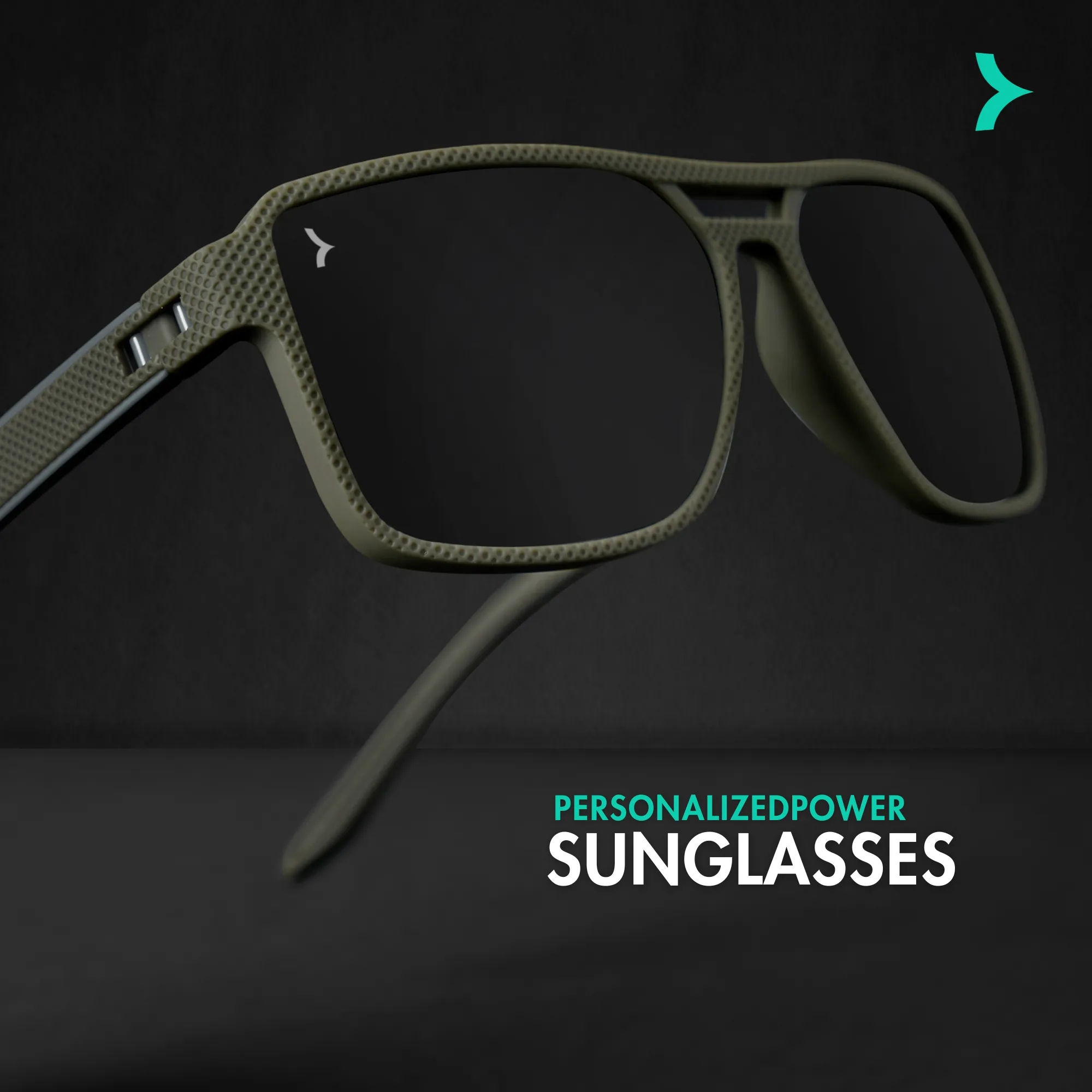 Kaz Green Power Sunglasses